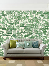 NANJING Jade by Schumacher Exuberant Prints Collection Wallpaper – Schumacher 5006912