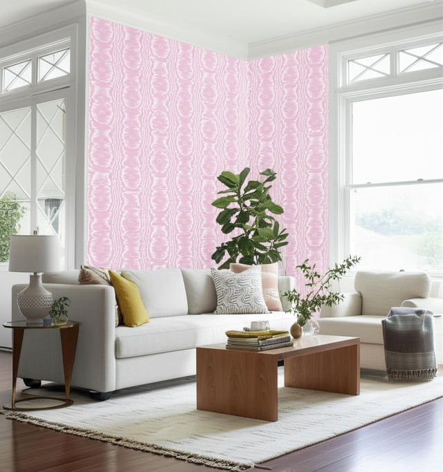 AMORE Lavender by Raoul Textiles Hand-Printed Japanese Pulp Paper Wallpaper – Schumacher M49468