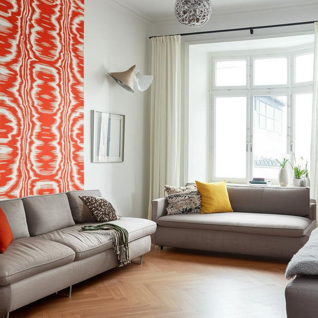 AMORE PIMENTO by Raoul Textiles Hand-Printed Wallpaper – Schumacher M49484