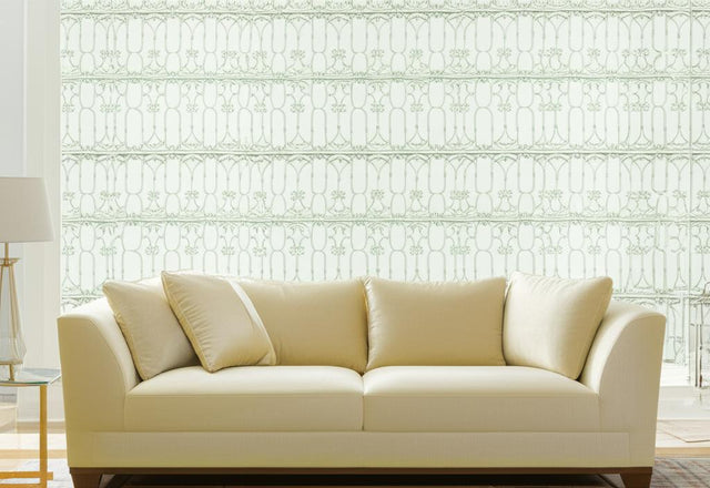 St. Germain Moss by Raoul Textiles Decorative Wallpaper – Schumacher M49806