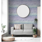 Winifred Ombre Brick Lavender by Arthouse Wallpaper – Brewster Home Fashions AH909707