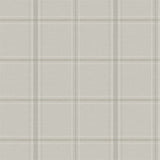 Auberge Taupe Plaid Wallpaper by Chesapeake