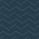 Aviator Dove by Warner Abstract Chevron Wallpaper – Brewster Home Fashions 4178-4437