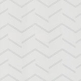Aviator Dove by Warner Abstract Chevron Wallpaper – Brewster Home Fashions 4178-4437