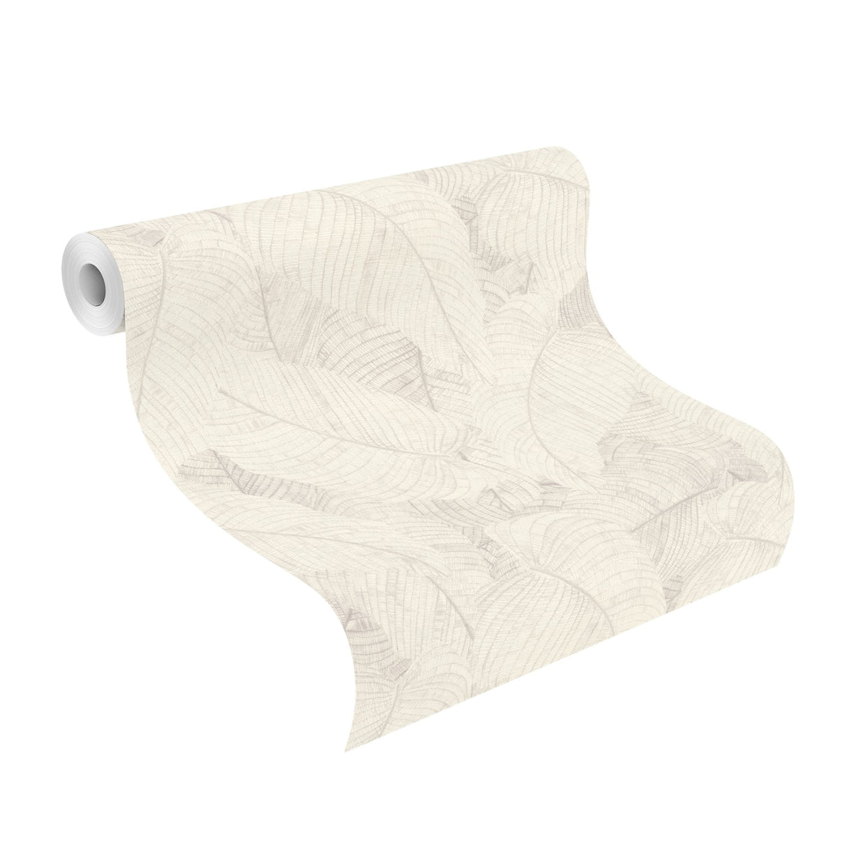 Galner Ivory by Rasch Leaves Wallpaper- Brewster Home Fashions RH720525