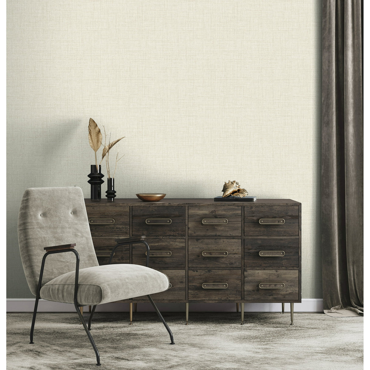 Weber Dove by Fine Decor Texture Wallpaper – Brewster Home Fashions FD43750