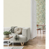 Santina Eggshell by Fine Decor Trellis Wallpaper – Brewster Home Fashions M95679