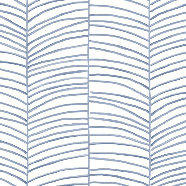 Cascade Palm Chevron Sea wallpaper pattern MT5672 by York Wallcoverings