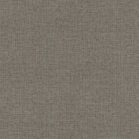 Clarkson Dark Grey Woven Wallpaper by Warner, 27 in x 27 ft roll