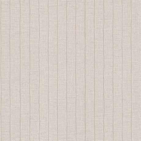 Cording Stripe Pearl Wallpaper by York Wallcoverings