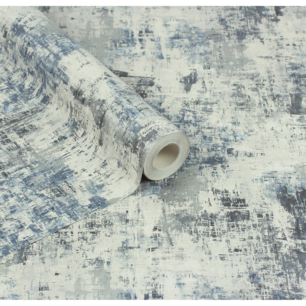 Sergio Blue by Arthouse Abstract Texture Wallpaper – Brewster Home Fashions AH100192AH