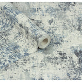 Sergio Blue by Arthouse Abstract Texture Wallpaper – Brewster Home Fashions AH100192AH