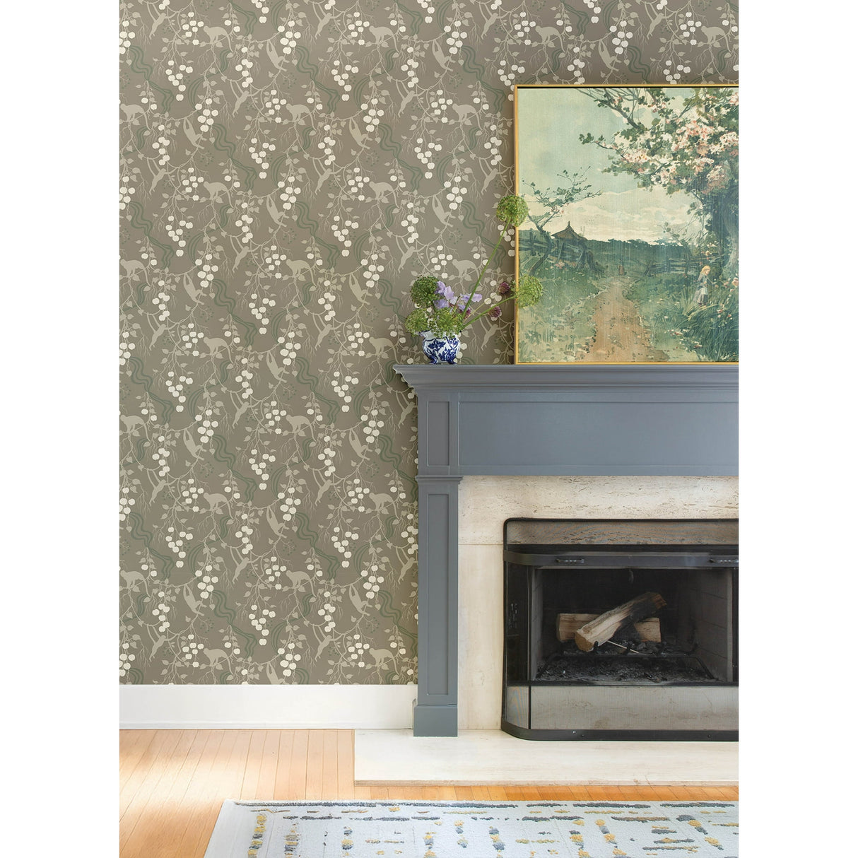 Linden Stone by A-Street Prints Jungle Canopy Wallpaper – A-Street Prints 4147-80011