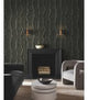 Mineral Shimmer Black & Gold by Candice Olson Wallpaper – York Designer Series DF3326