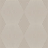 Diamond Legacy Taupe by Ronald Redding Geometric Wallpaper- York Designer Series MX9632