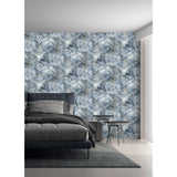 Merrick Navy by Arthouse Marble Wallpaper – Brewster Home Fashions AH923000