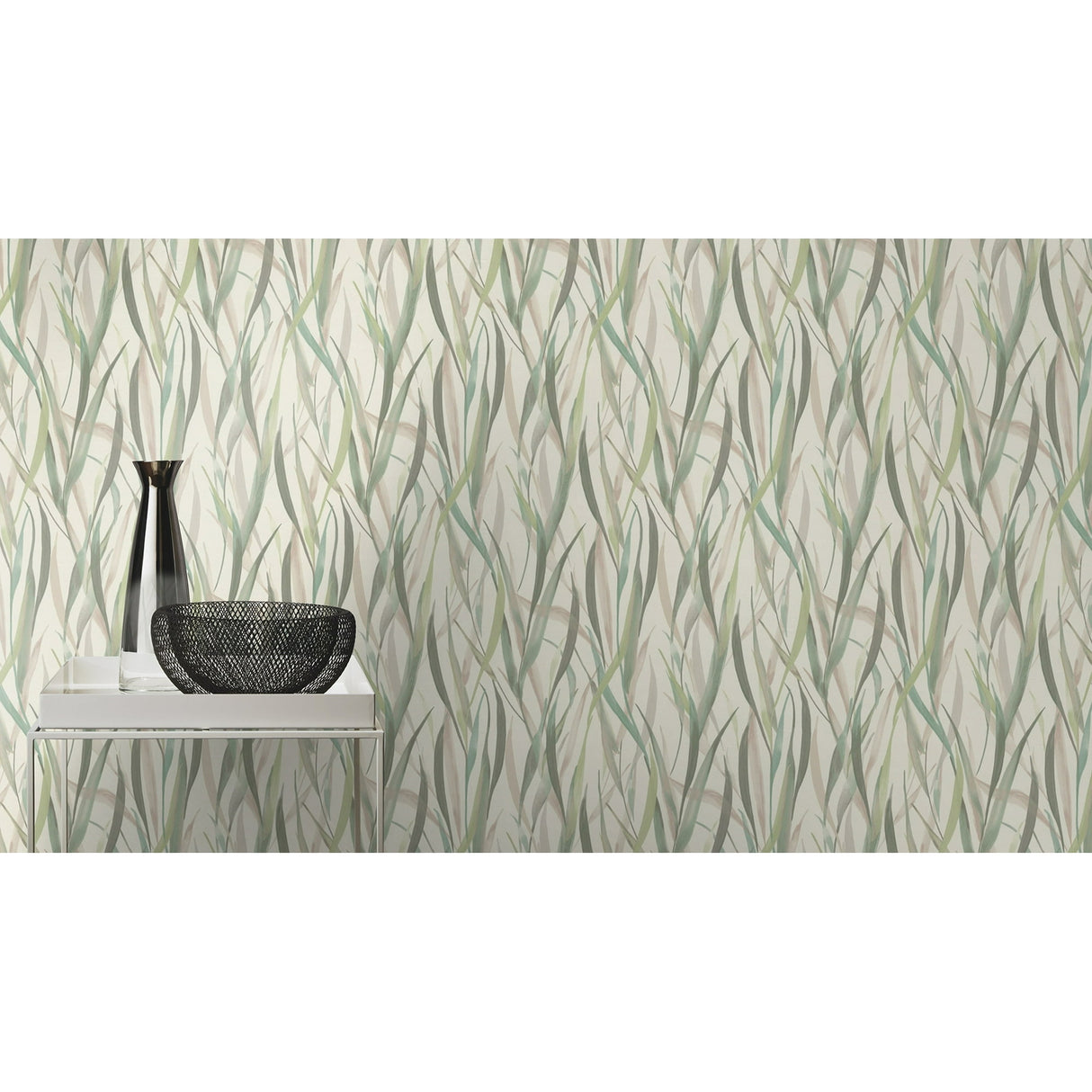 Sway Light Green by Rasch Botanical Wallpaper – Brewster RH330212
