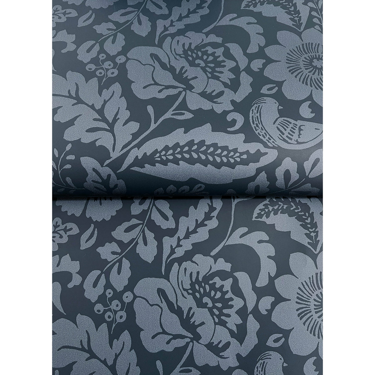 Marta Navy by A-Street Prints Floral Trail Wallpaper – Brewster Home Fashions 4147-27360