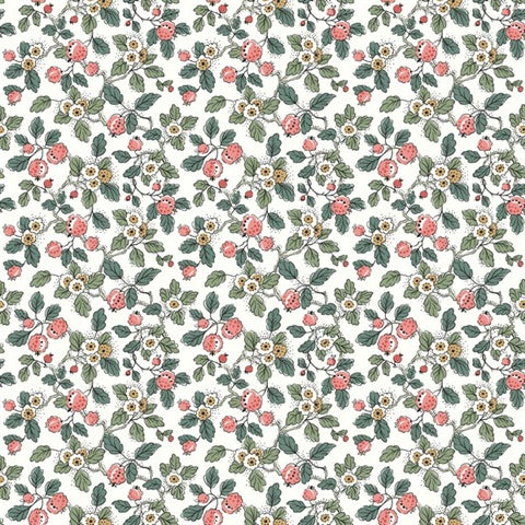 Framboise Pink Berry Vines Wallpaper – VP1412