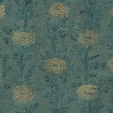 French Marigold Red & Gold by Ronald Redding Floral Wallpaper – York Designer Series ZA8019