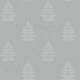 Frond Light Blue leaf wallpaper by Chesapeake