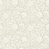 Hague Beige Floral Trail Wallpaper by A-Street Prints