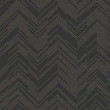 Kian White by Warner Modern Chevron Wallpaper – Brewster Home Fashions 4184-4953