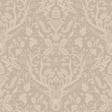 Kiwassa Light Brown by Chesapeake Antler Damask Wallpaper – Brewster 4169-12705