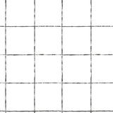 La Vitre Plaid Carbon Black wallpaper pattern ZM2854 by York Wallcoverings