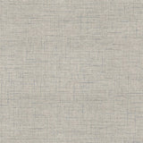Leon Olive Faux Fabric Wallpaper roll showing woven linen texture in olive with teal veining.