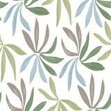 Little Garden Alpine & Sky & Silver Wallpaper by York Wallcoverings ZM2813