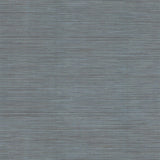 Lorn Blue Faux Grasscloth Wallpaper by Warner, 27 in x 27 ft roll