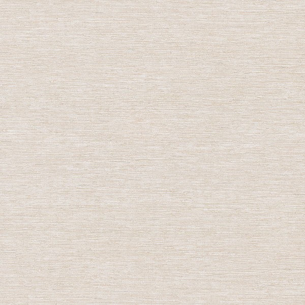 Mae Cream Faux Grasscloth Wallpaper - Warner 4183-4833