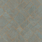 Marquetry White by Antonina Vella Tile Wallpaper- York Designer Series MA35508