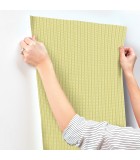 Mozart Yellow by Missoni Striped Vinyl Non Woven Wallpaper – York Designer Series MI10544