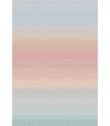 Missoni Oleg Multicolor ombre stripe wall mural, 3-panel design