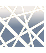 Nastri Shade Blue Wall Mural by Missoni
