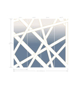 Nastri Shade Blue by Missoni Wall Mural – York Designer Series MI10581M
