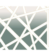 Nastri Shade Green Wall Mural by Missoni