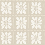 York Wallcoverings ZM2808 Mimosa Fleur Nude abstract floral non woven wallpaper roll