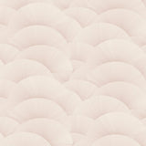 Morning Shell geometric scalloped fan pattern in blush by Ronald Redding – ZA8026