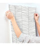 Cascade Palm Chevron Onyx by York Wallcoverings Non Woven Wallpaper – York Wallcoverings MT5673