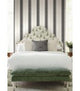 Tandem Stripe Black by Ronald Redding Stripe Wallpaper – York Designer Series MX9615
