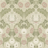 Myrtle Dove by A-Street Prints Floral Ogee Wallpaper – Brewster Home Fashions 4171-82056