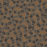 Antonina Vella Ophidia Brown Wallpaper AB3001 pattern view