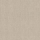 Close-up of Warner Orson Khaki Ribbed fabric backed vinyl wallpaper texture in neutral khaki.