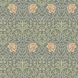 Oxford Union Black by A-Street Prints Floral Vines Wallpaper – Brewster 4171-82048