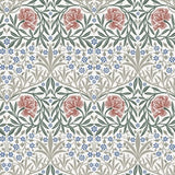 Oxford Union Black by A-Street Prints Floral Vines Wallpaper – Brewster 4171-82048