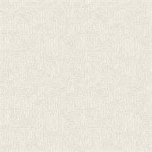 Passages Grey by Ronald Redding Geometric Wallpaper- York Designer Series MX9687