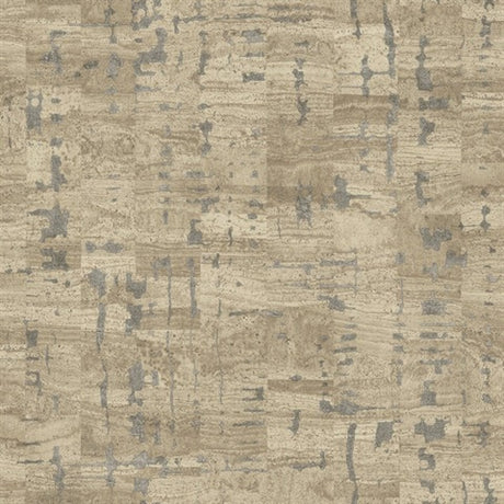 Pop The Cork Taupe Wallpaper by York GN2651